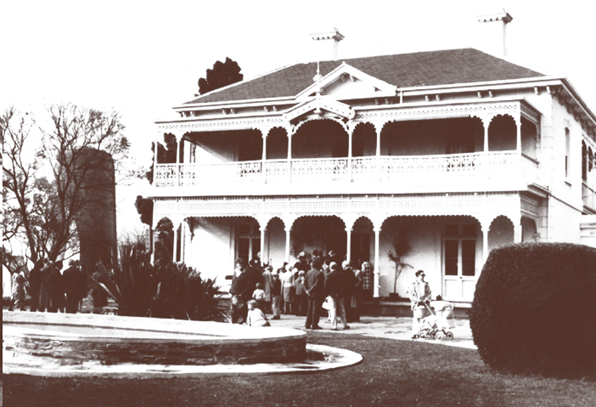 An old image of the historic St Helens House