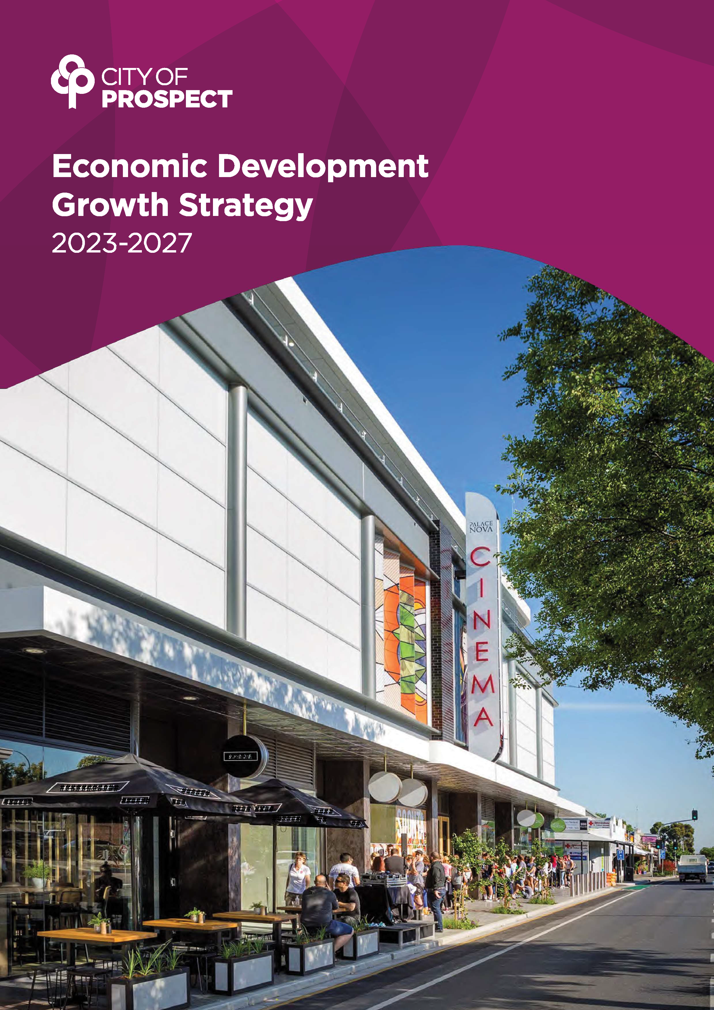 Cover of 2023 – 2027 Economic Development Growth Strategy