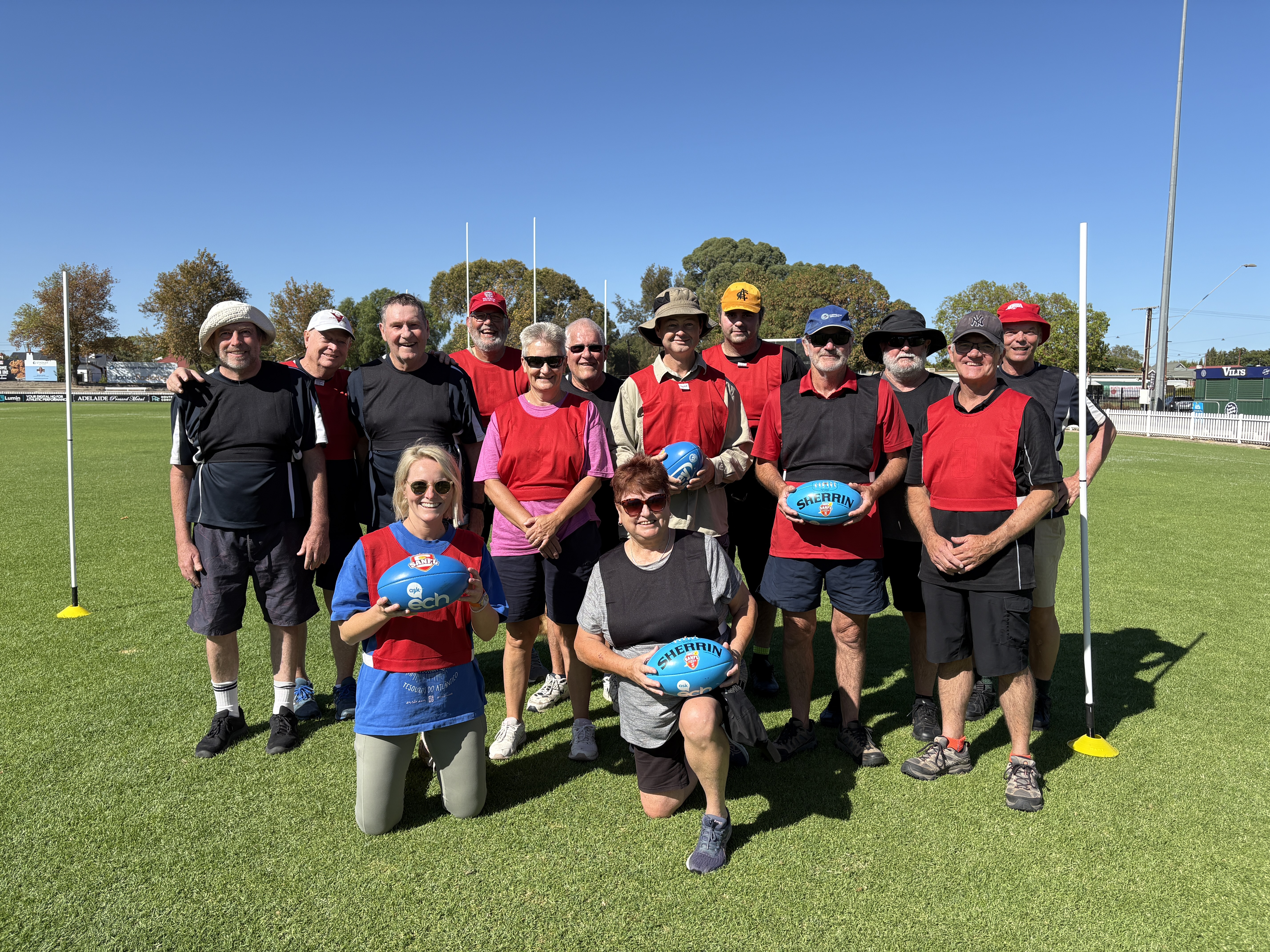 ECH Walking Footy group photo