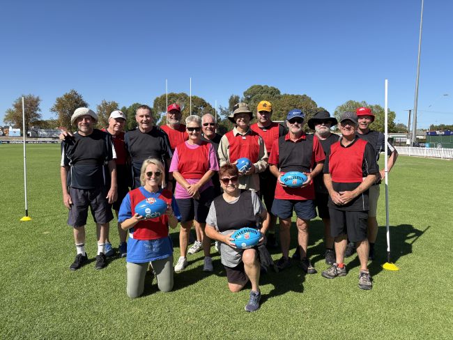 ECH Walking Footy group photo