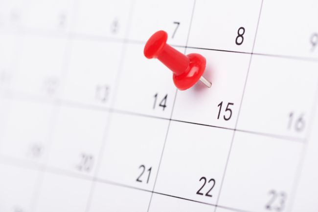 Calendar of Events image