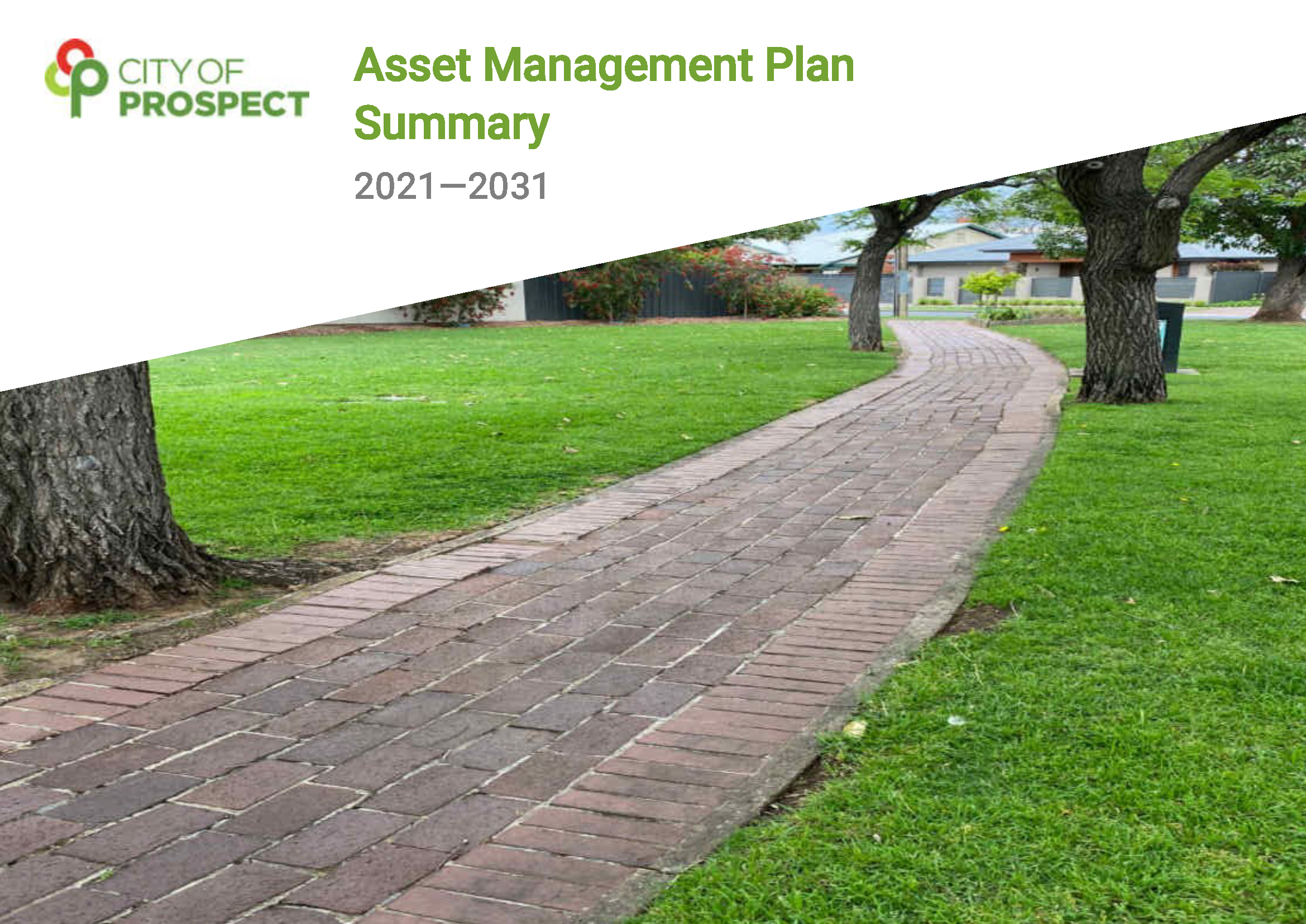 Asset Management Plan Summary - cover image