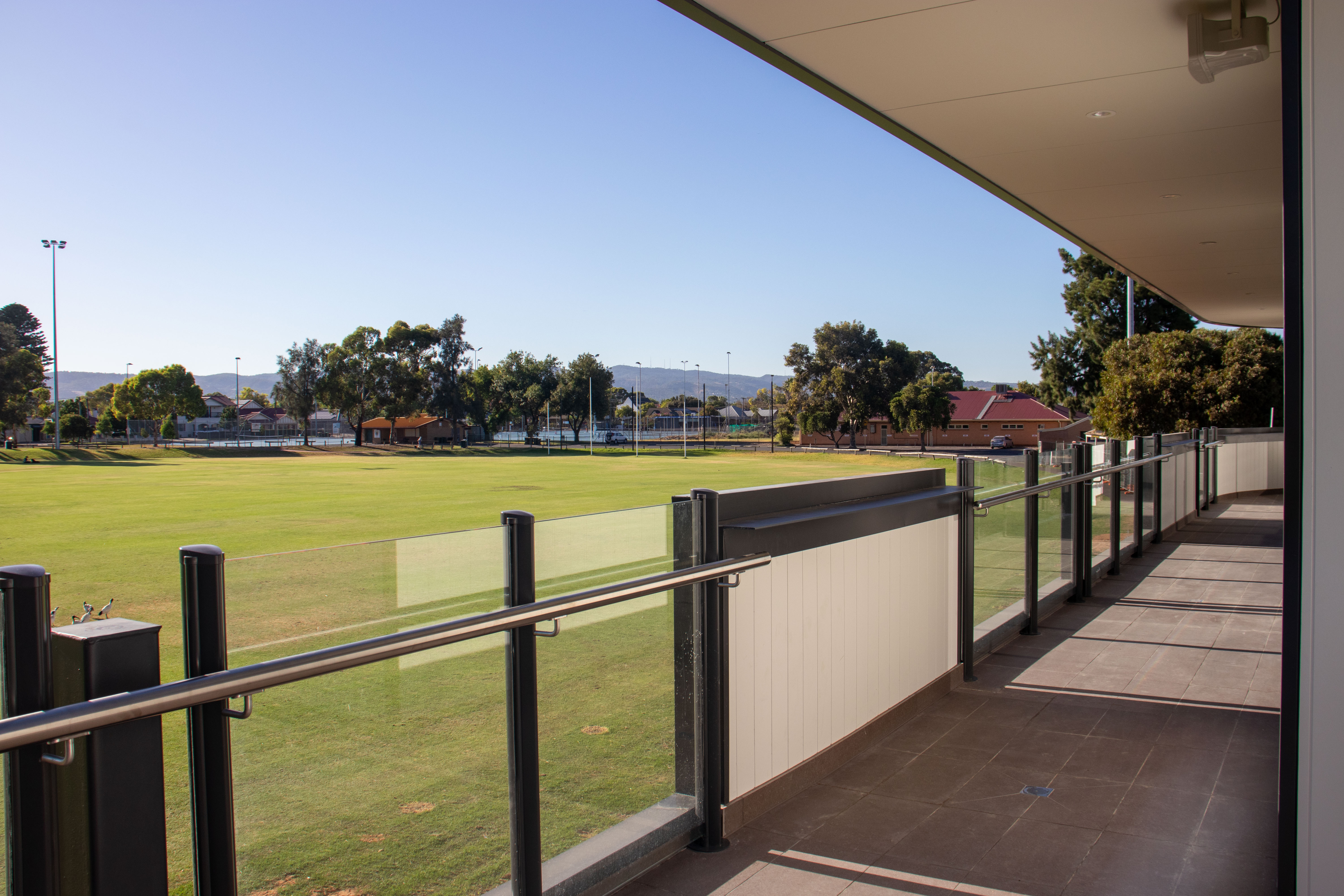 Balcony view from Broadview Oval Communitry and Sports Hub Function Rooms